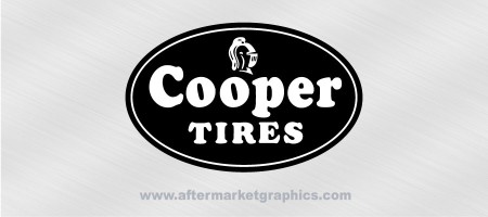 Cooper Tires Decals 01 - Pair (2 pieces)